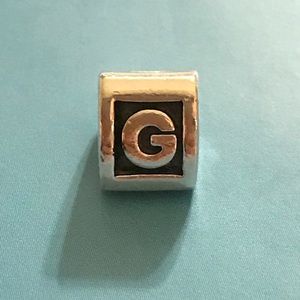 Pandora “G” Charm